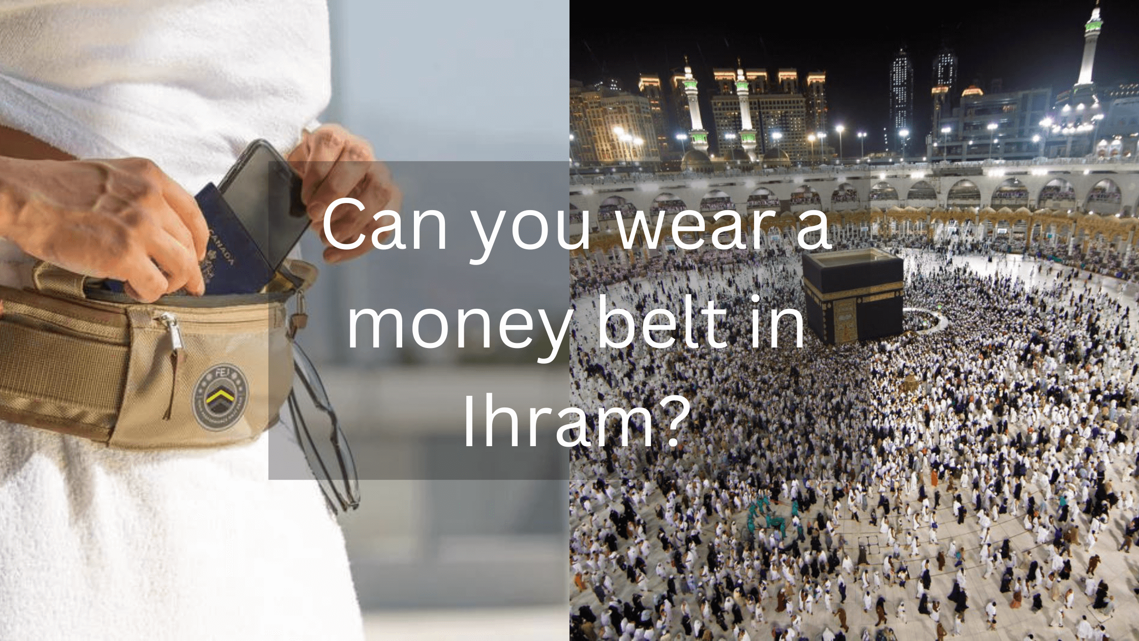 Can you wear a money belt (1)